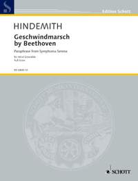 Hindemith, P: Geschwindmarsch by Beethoven
