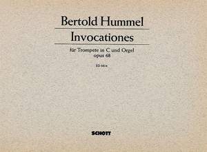 Hummel, B: Invocations op. 68