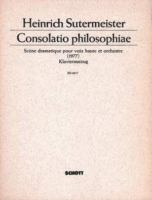 Sutermeister, H: Consolatio philosophiae