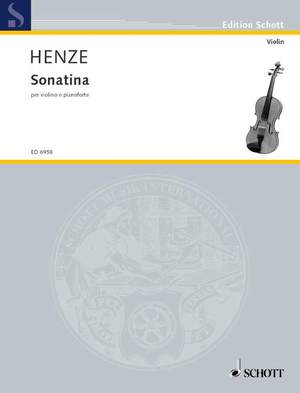 Henze, H W: Sonatina