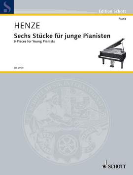Henze, H W: Six pieces for young pianists