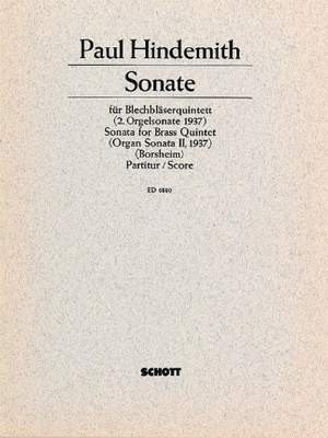 Hindemith: 2. Sonata