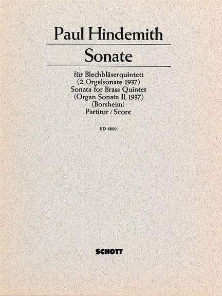 Hindemith: 2. Sonata