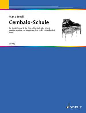 Boxall, M: Cembalo-Schule