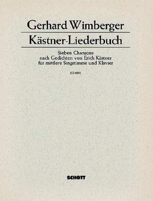 Wimberger, G: Kästner-Liederbuch
