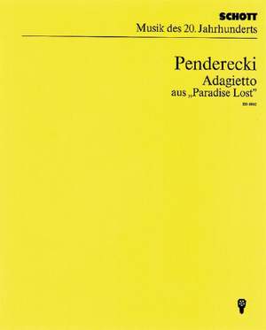 Penderecki, K: Adagietto