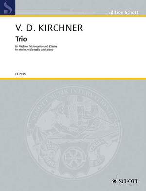 Kirchner, V D: Piano Trio