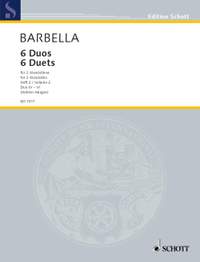 Barbella, E: Six Duos