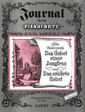 Badarzewska, T: Das Gebet einer Jungfrau / Das erhörte Gebet Issue 6