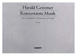 Genzmer, H: Konzertante Musik GeWV 420