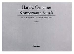 Genzmer, H: Konzertante Musik GeWV 420