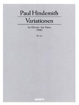 Hindemith, P: Variationen