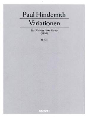 Hindemith, P: Variationen