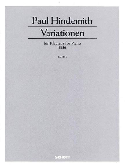 Hindemith, P: Variationen