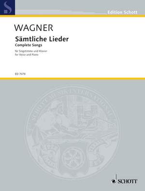 Wagner, R: Complete Songs