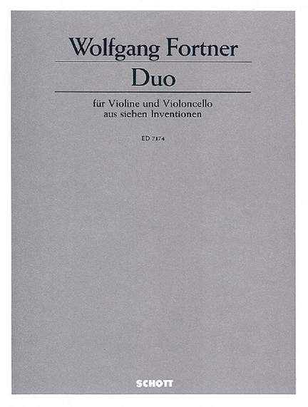 Fortner, W: Duo