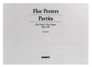Peeters, F: Partita op. 135