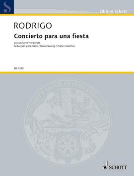 Rodrigo, J: Concierto para una fiesta