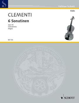 Clementi, M: 6 Sonatinen op. 36