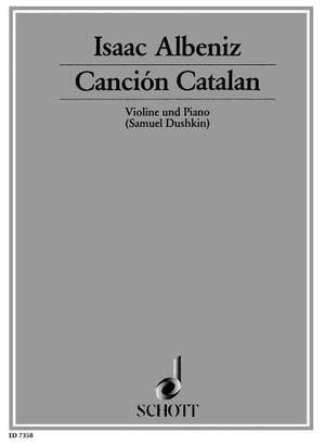 Albéniz, I: Canción Catalan No. 13