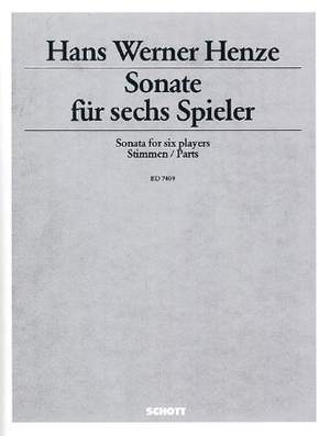 Henze, H W: Sonata for 6 Players