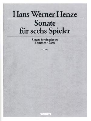 Henze, H W: Sonate für sechs Spieler
