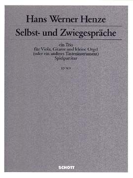 Henze, H W: Selbst- und Zwiegespräche