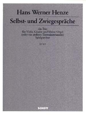 Henze, H W: Selbst- und Zwiegespräche