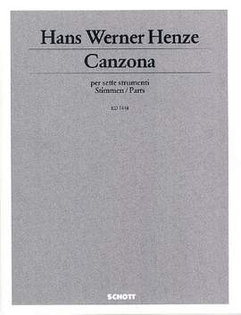 Henze, H W: Canzona