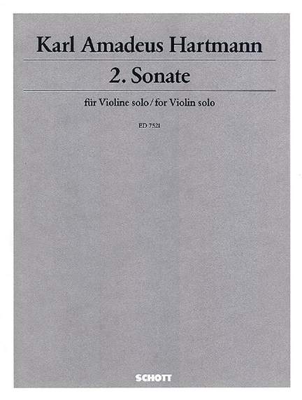 Hartmann, K A: 2. Sonate