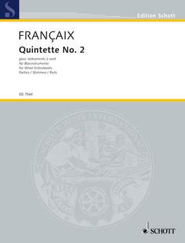 Françaix, J: Quintette No. 2