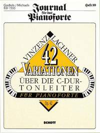 Lachner, V: 42 Variationen über die C-Dur-Tonleiter op. 42 Issue 10