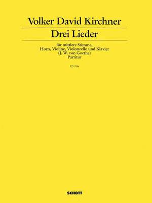 Kirchner, V D: Drei Lieder