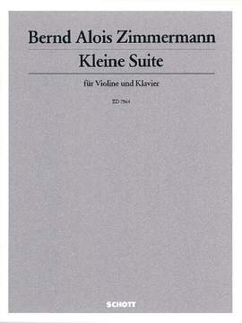 Zimmermann, B A: Kleine Suite