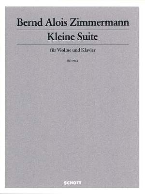 Zimmermann, B A: Kleine Suite