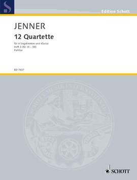 Jenner, C U G: Zwölf Quartette Issue 3