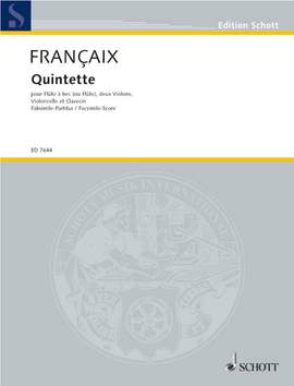 Françaix, J: Quintette