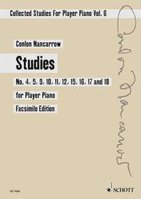 Nancarrow, C: Collected Studies for Player Piano Vol. 6