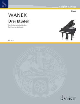 Wanek, F K: Drei Etüden