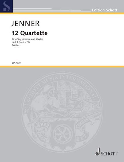 Jenner, C U G: Zwölf Quartette Issue 1