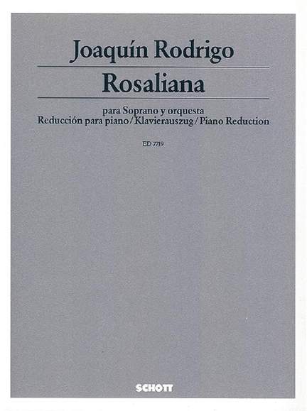 Rodrigo, J: Rosaliana