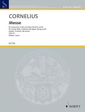 Cornelius, P: Mass in D minor CWV 91