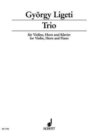 Ligeti, G: Trio