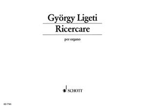 Ligeti, G: Ricercare