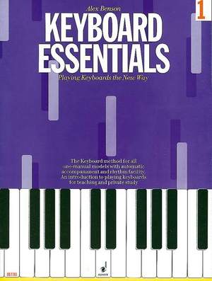 Benson, A: Keyboard Essentials Vol. 1