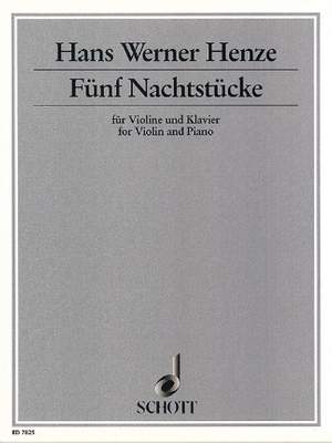 Henze, H W: Fünf Nachtstücke