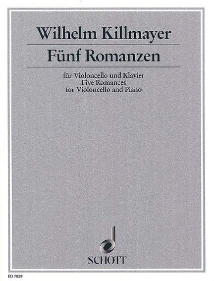 Killmayer, W: Five Romances