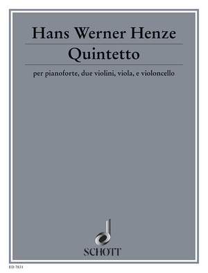 Henze, H W: Quintetto