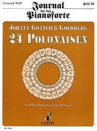 Goldberg, J G: 24 Polonaisen in allen Tonarten Issue 13