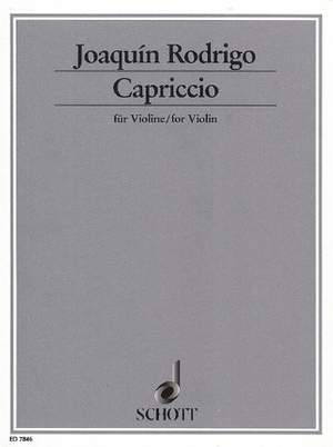 Rodrigo, J: Capriccio